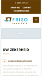 Mobile Screenshot of frisozekerheid.nl